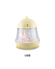 RABBIT&FRIENDS Glazbeni vrtuljak, žuti