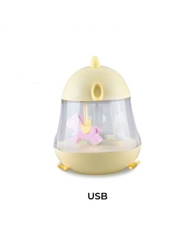 RABBIT&FRIENDS Glazbeni vrtuljak, žuti