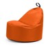 SO SOFT? Narančasta vreća za sjedenje Round L