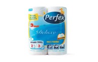 PERFEX Troslojni papirnati ručnici, 23 cm, 2 role
