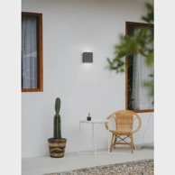 Vanjska zidna svjetiljka, LED, 10,4W, 3000K, 639 lm, IP65, Zaro, NL9492650, antracit