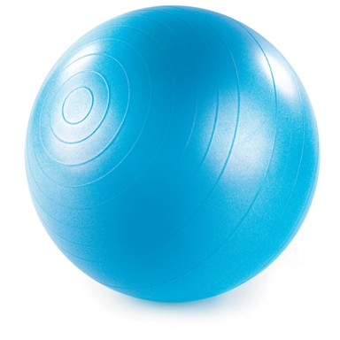 Pilates lopta, 75 cm, plava
