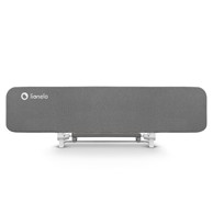 LIONELO Zaštitna ograda, Za krevet Lora XL, 150x45 cm, Grey Stone