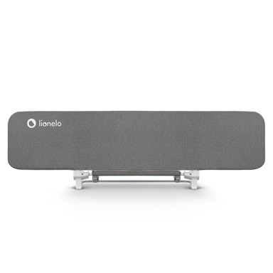 LIONELO Zaštitna ograda, Za krevet Lora XL, 150x45 cm, Grey Stone