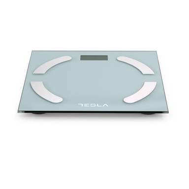 TESLA Pametna vaga BS301WX, 180 kg, aplikacija OKOK, staklo, bijela