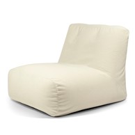 SLOWDOWN Krem vreća za sjedenje od bouclé tkanine Tube 100 