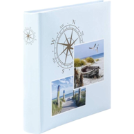HAMA Fotoalbum Compass, 400 listova, 10 x 15 cm, plavi, smeđi i zeleni