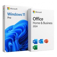 MICROSOFT Windows 11 Pro i MS Office Home Business 2024