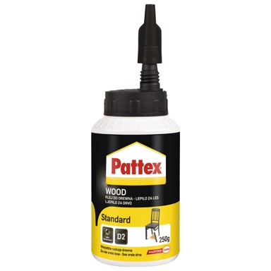 PATTEX Ljepilo za drvo Super 3, 250 g, vodootporno