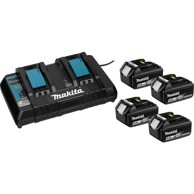 MAKITA AKU Set baterija + punjač - 18V 4x5Ah 199483-0
