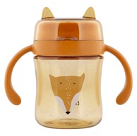 TRIXIE Tritanska čašica 360° za učenje pijenja Mr. Fox, 240 ml