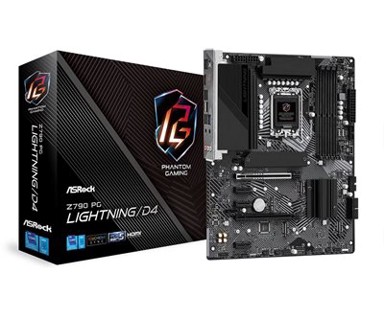 ASROCK Matična ploča Z790 PG Lightning/D4, LGA1700, Intel 13 Gen., DDR4, ATX