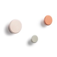 KAVE HOME Set od 3 šarene zidne vješalice Nadua