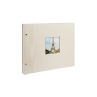 GOLDBUCH Foto album Bella Vista, siva s crnim stranicama, 39x31 cm