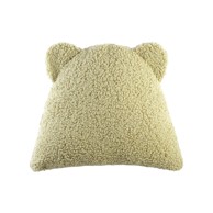 WIGIWAMA Dječji jastuk za sjedenje od bouclé tkanine Bear, zelena