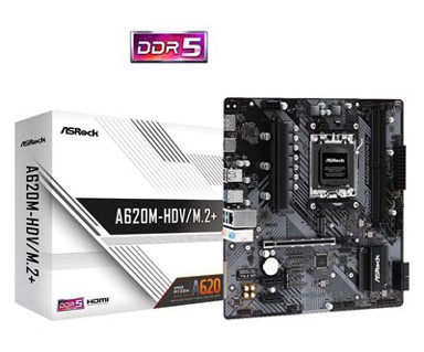 ASROCK Matična ploča A620M-HDV/M.2+, AMD A620, DDR5, ATX, s. AM5