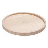 IDESIGN Rotirajući kuhinjski organizator od drveta paulovnije, ø 26,7 cm
