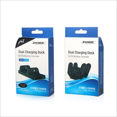 DOBE Punjač za PS4 kontolere Dual Dock TP4-002