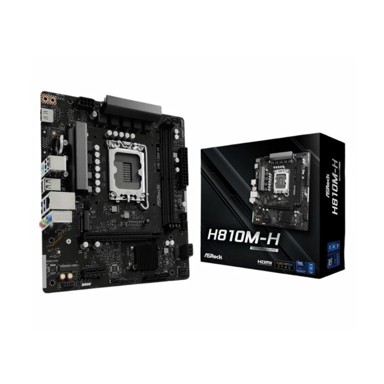 ASROCK Matična ploča H810M-H, Intel H810, DDR5, micro ATX, Socket LGA 1851
