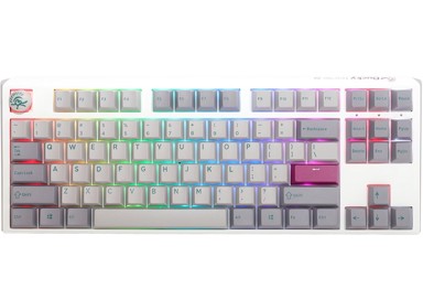 DUCKY Tipkovnica One 3 TKL Mist Grey Gaming USB američka
