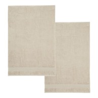 CATHERINE LANSFIELD Bež pamučni ručnici u setu 2 kom od frotira 90x140 cm Anti-Bacterial
