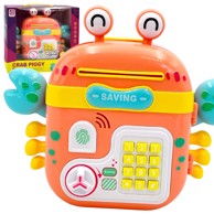 WOOPIE Elektronička kasica, bankomat s PIN-om, narančasti rak