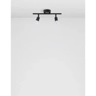 Reflektor, Lup, NL960006, GU10, IP20, 2x, satin crna