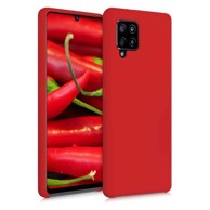 HURTEL Silikonska maskica za Samsung Galaxy A22 5G, crvena
