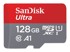 SANDISK Memorijska kartica Ultra 128GB MicroSDXC 100MB/s, SDSQUNR-128G-GN6MN