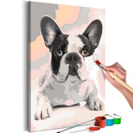 Slika za samostalno slikanje French Bulldog 40x60
