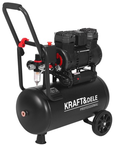 NIKCORP bezuljni kompresor 24 l, 1450 W, 60 x 25 x 54 cm
