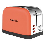 TAURUS Toster Vintage II Coral 2 kriške 950 W