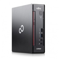 FUJITSU Stolno računalo Esprimo Q556/2 (obnovljeno) / Intel Core i5-6400T, 8 GB RAM, 256 GB SSD, DVD-RW, Intel HD Graphics, Windows 10 Pro, crna