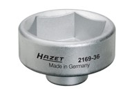 HAZET Ključ za filter ulja fi 50 mm, 6-kutni za VW Touareg, T5 2,5 TDI, Audi, MB, BMW, 2169-36