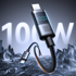 JOYROOM S-A16 Pro Prism Series USB-C kabel, 100 W, digitalni zaslon, 1,2 m, crni