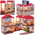 LULILO Kućica za lutke Villa s crvenim krovom