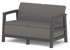 KETER Vrtna sofa Scandi Linea 270926, grafitna