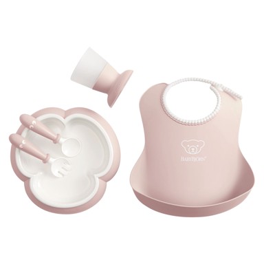 BABYBJORN Set za jelo, rozi
