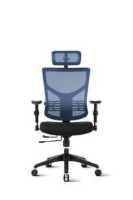 ERGOVISION Ergonomska uredska stolica Essent, crno-plava