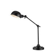 PORTLAND Stolna lampa E27 MA108584, crna