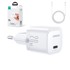 JOYROOM Punjač JR-TCF02, 20W, USB-C + Lightning kabel, bijeli