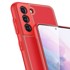 DUX DUCIS Maskica za Samsung Galaxy S21 Plus 5G, Yolo kožna, crvena