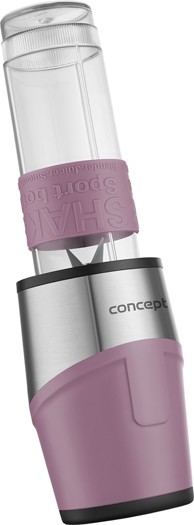 CONCEPT Stolni blender SM3483, 500W, ružičasta, nehrđajući čelik