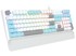 A4TECH Gaming tipkovnica BLOODY S525N Icy White, USB, bijela