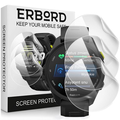 OVERBOARD Hidrogel zaštitne folije za Garmin Forerunner 70, 42 mm, 3 kom.