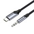 VENTION Audio kabel, USB-C na 3.5mm mini jack, 1m, crni