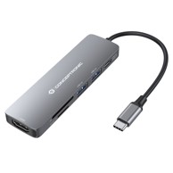 CONCEPTRONIC Docking stanica DONN11G, USB-C,  6u1 