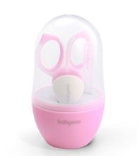 BABYONO Set za manikuru u kutijici roza