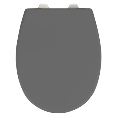 WENKO Siva WC daska od nehrđajućeg čelika Vorno