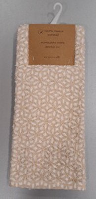 HRC Kuhinjska krpa frotir, 38x63 cm, geometrijsko cvijeće